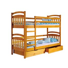 Двухъярусная кровать из массива сосны Стелла, КОД:VMK274, images №1, magsale.ru