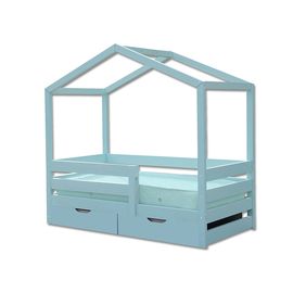 Кровать из массива сосны Домик №4 Сканди, КОД:VMK3264, images №1, magsale.ru