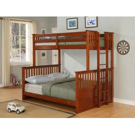 Двухъярусная кровать из массива сосны Модерн-12, КОД:VMK184, images №1, magsale.ru