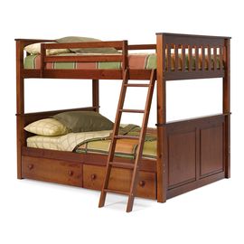 Двухъярусная кровать из сосны Громада (съёмная лестница), КОД:VMK179, images №1, magsale.ru