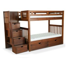 Двухъярусная кровать из массива дерева Марк, КОД:VMK267, images №1, magsale.ru