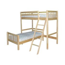 Двухъярусная кровать из массива сосны Скалолаз, КОД:33997, images №1, magsale.ru