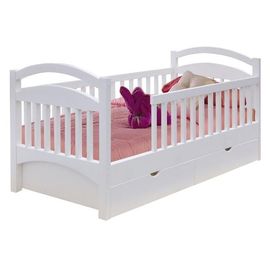 Детская кровать с ящиками из сосны Карина, КОД:33323, images №1, magsale.ru