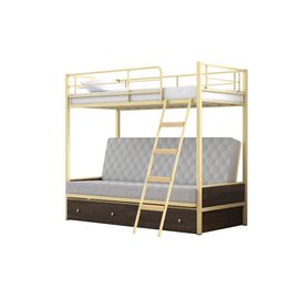 Двухъярусная кровать с диваном Дакар-2, КОД:4s-dak2, images №1, magsale.ru