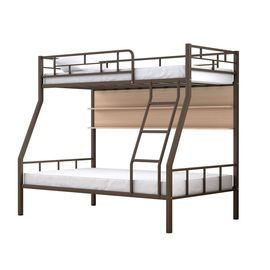 Двухъярусная металлическая кровать Раута с полкой, КОД:4s-ra/p, images №1, magsale.ru