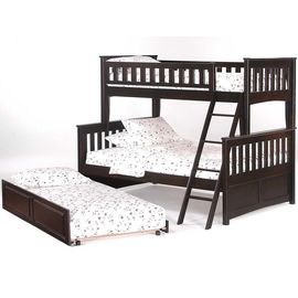 Двухъярусная кровать из массива сосны Модерн-3, КОД:VMK181, images №1, magsale.ru