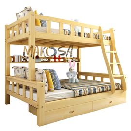 Двухъярусная кровать из массива Гудзон, КОД:MS470, images №1, magsale.ru
