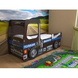 Детская кровать Эвакуатор с ящиками, КОД:SL1082, images №1, magsale.ru