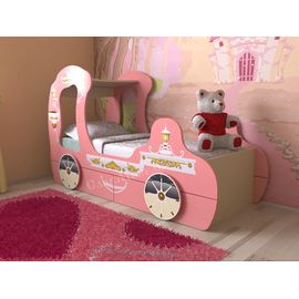 Детская кровать Карета с ящиками, КОД:SL1081, images №1, magsale.ru