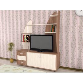Стенка для ТВ Ассоль-2, КОД:SL131, images №1, magsale.ru