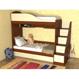 Двухъярусная кровать Дуэт, КОД:SL400, images №1, magsale.ru