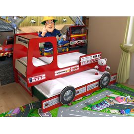 Двухъярусная кровать Пожарная №7, КОД:SL127, images №1, magsale.ru