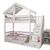 Двухъярусная кровать-домик из массива №76 Аляска-2​, КОД:FMS0912, images №1, magsale.ru