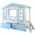 Детская кровать-домик Адлер, КОД:MS0901, images №1, magsale.ru