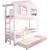 Двухъярусная кровать-домик из массива Сан-Ремо, КОД:MS8914, images №2, magsale.ru