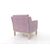 Кресло Айверс Сhenille Сосна Pink, КОД:АНД2196578281, images №3, magsale.ru