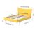 Кровать Финна Velvet Yellow, КОД:АНД20801, images №7, magsale.ru