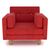 Кресло Ингвар Velvet Red, КОД:АНД157457, images №1, magsale.ru