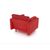 Кресло Ингвар Velvet Red, КОД:АНД157457, images №4, magsale.ru