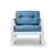Кресло Астер Textile Белый Blue, КОД:АНД163341, images №1, magsale.ru