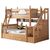 Двухъярусная кровать из сосны Джакарта, КОД:MSK021, images №1, magsale.ru