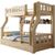 Двухъярусная кровать из сосны Роджер-1, КОД:MSK030, images №1, magsale.ru