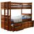 Трехъярусная кровать из массива дерева Фрэнк с ящиками, КОД:MS607, images №1, magsale.ru