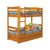 Двухъярусная кровать из сосны Детская №1, КОД:VMK259, images №3, magsale.ru
