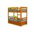 Двухъярусная кровать из сосны Детская №1, КОД:VMK259, images №2, magsale.ru