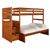 Двухъярусная кровать из массива сосны Тандем-2, КОД:VMK173, images №2, magsale.ru