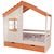 Детская кровать домик из массива №24 Марэ, КОД:MS410, images №1, magsale.ru
