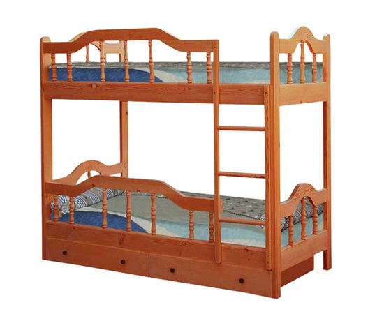 Двухъярусная кровать из массива сосны Д3 Диана, КОД:VMK308, images №1, magsale.ru Двухъярусная кровать из массива сосны Д3 Диана, КОД:VMK308, images №1, magsale.ru