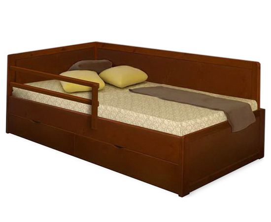 Детская кровать-тахта с ящиками Юность-7а, КОД:VMK361, images №1, magsale.ru