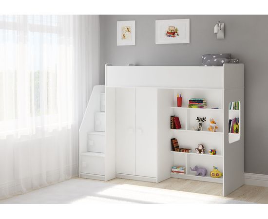 Кровать-чердак Легенда A602.3, КОД:LA6023, images №1, magsale.ru