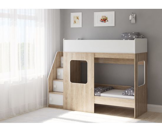 Двухъярусная кровать Легенда D604.3, КОД:LD6043 , images №2, magsale.ru Двухъярусная кровать Легенда D604.3, КОД:LD6043 , images №2, magsale.ru