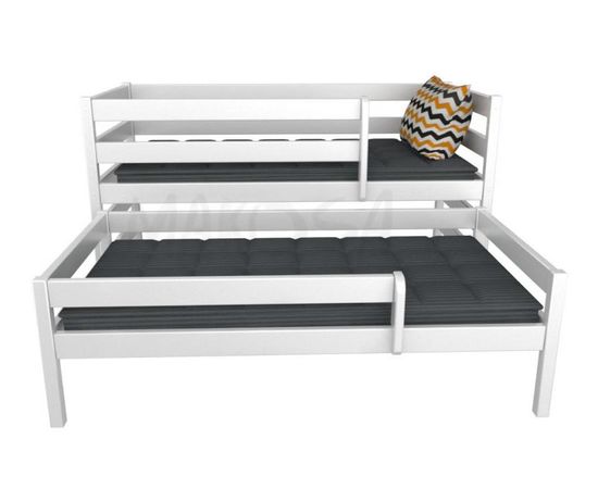 Двухъярусная раздвижная кровать с ящиками Фокус-2, КОД:MS0922, images №3, magsale.ru