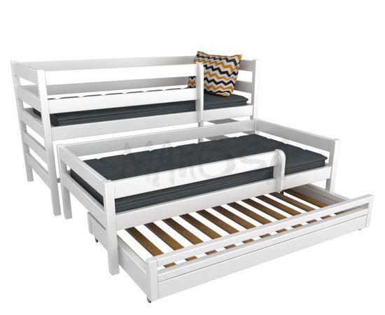 Двухъярусная раздвижная кровать с ящиками Фокус-2, КОД:MS0922, images №4, magsale.ru