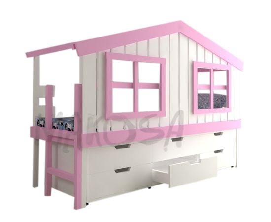 Детская кровать-домик с комодом Хоста, КОД:MS0905, images №5, magsale.ru