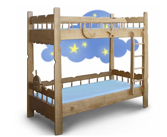 Двухъярусная кровать из массива сосны Штиль, КОД:VMK318, images №4, magsale.ru Двухъярусная кровать из массива сосны Штиль, КОД:VMK318, images №4, magsale.ru