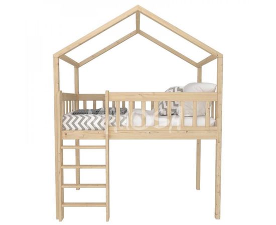 Кровать-чердак из массива сосны №98 Тарзан, КОД:FMS0908, images №2, magsale.ru