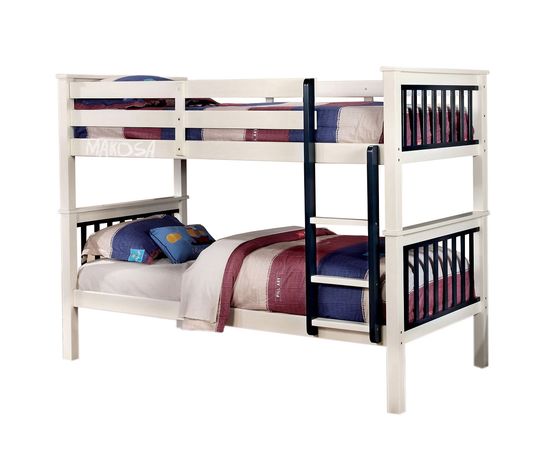 Двухъярусная кровать из массива сосны Кристина, КОД:MS0996, images №1, magsale.ru