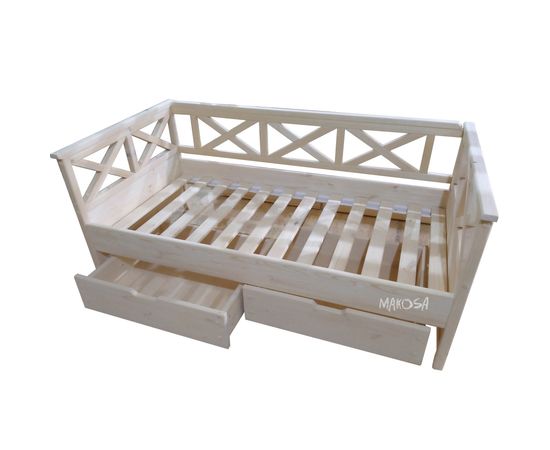 Кровать из массива дерева Прованс-7, КОД:MS0976, images №2, magsale.ru