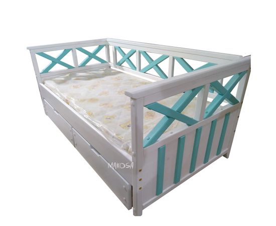 Кровать из массива дерева Прованс-7, КОД:MS0976, images №1, magsale.ru