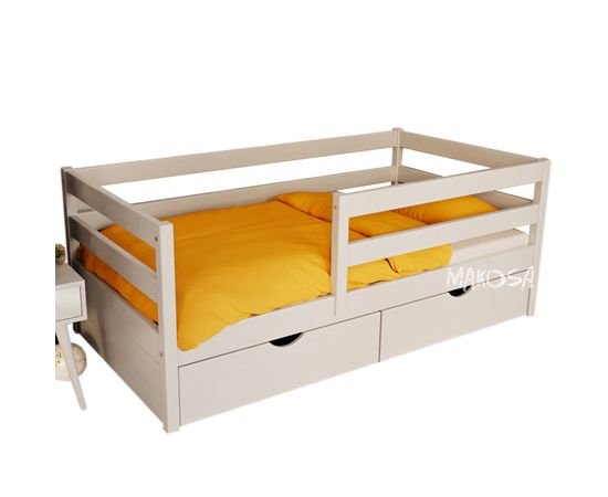 Детская деревянная кровать с ящиками Санта, КОД:MS0978, images №1, magsale.ru
