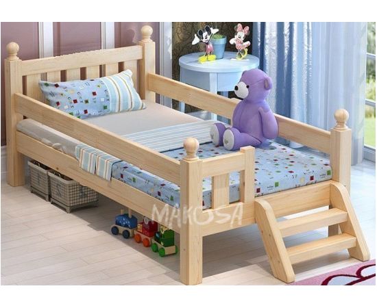 Детская деревянная кровать Симона-2, КОД:MS0981, images №2, magsale.ru