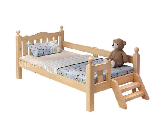 Детская деревянная кровать Симона-2, КОД:MS0981, images №3, magsale.ru