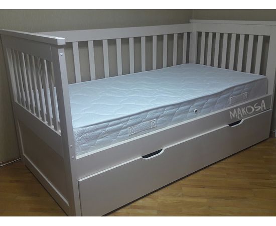 Раздвижная кровать из массива сосны Анаис-3, КОД:MS1043, images №3, magsale.ru