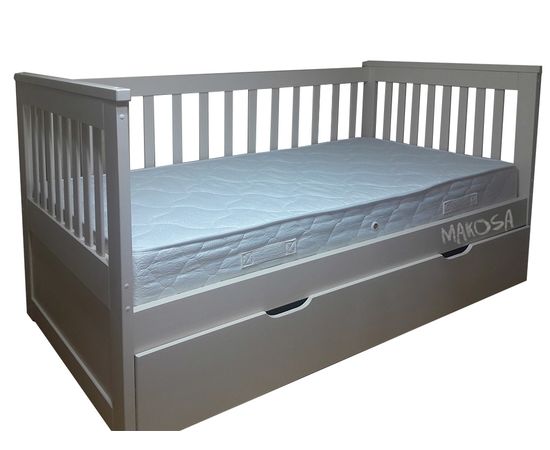 Раздвижная кровать из массива сосны Анаис-3, КОД:MS1043, images №1, magsale.ru