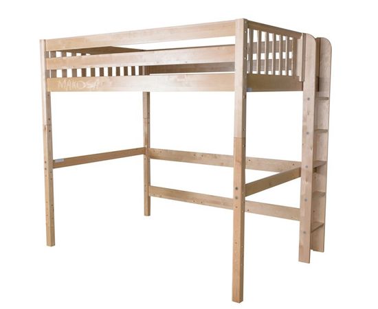 Кровать-чердак из массива сосны Квинс, КОД:MS1006, images №1, magsale.ru
