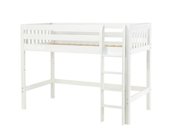 Детская кровать чердак из массива Нильс-2, КОД:MS1009, images №1, magsale.ru